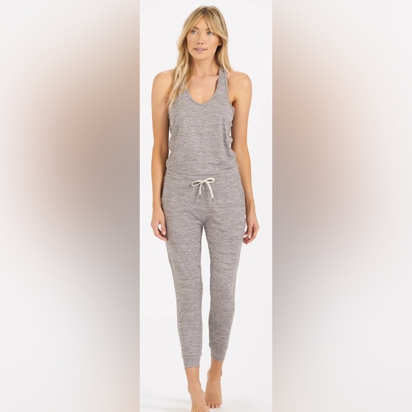 Vuori Pants - Vuori Lux Jumpsuit Clay Heather XS